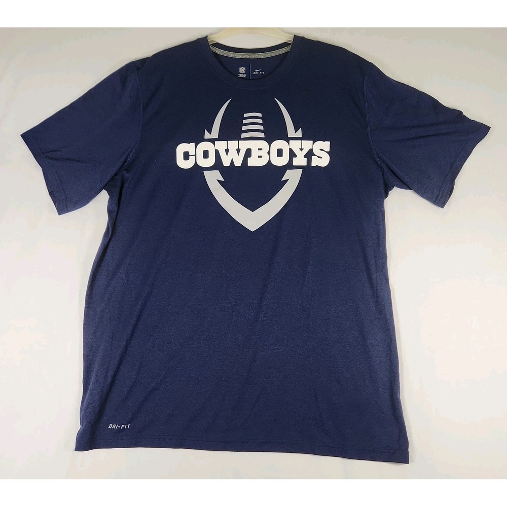 Dallas Cowboys - T-Shirt - NFL Team Apparel XL Screen Printed Cowboys On Front